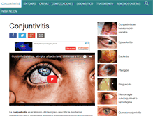 Tablet Screenshot of conjuntivitis.net